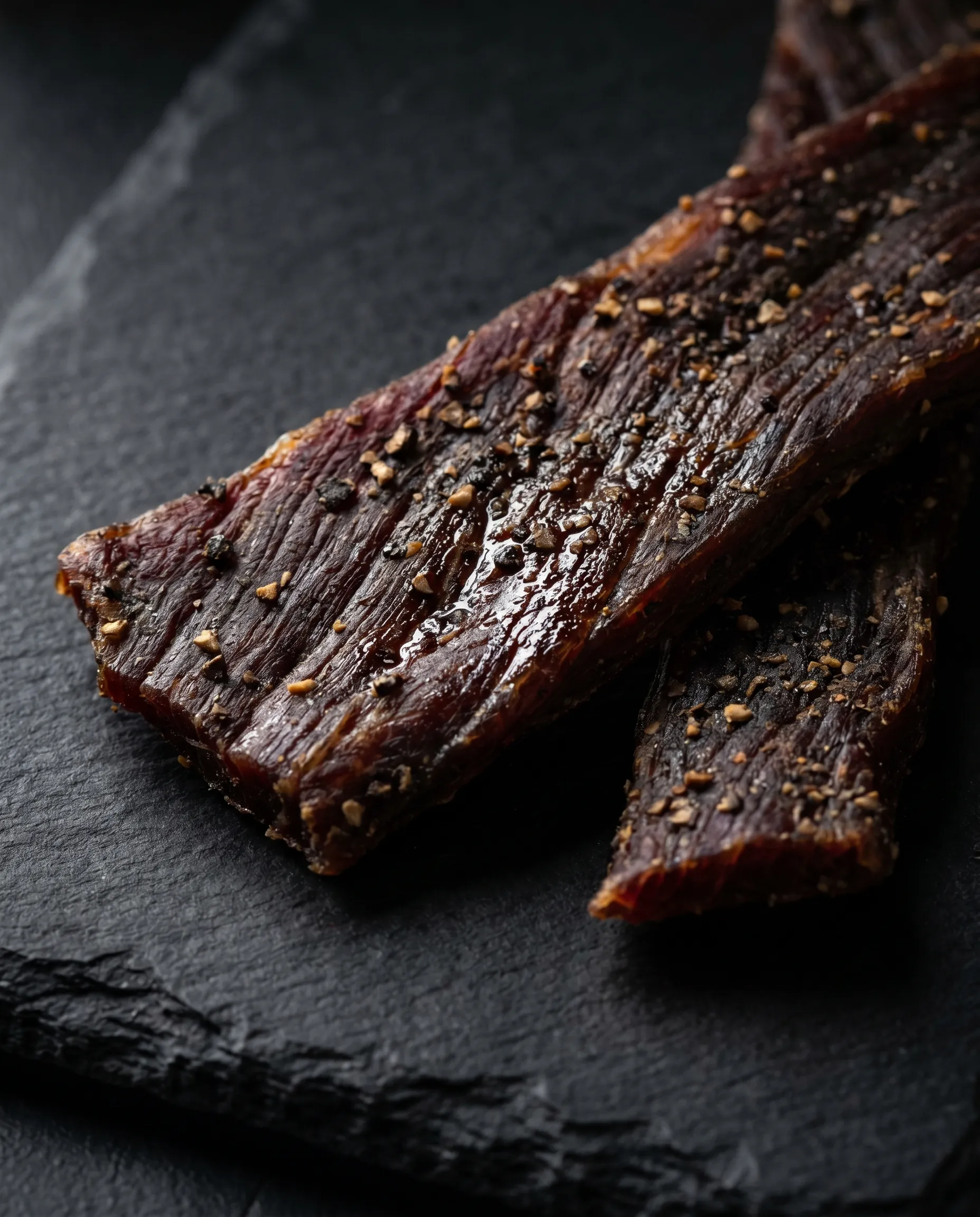 Närbild Wild Jerky strips